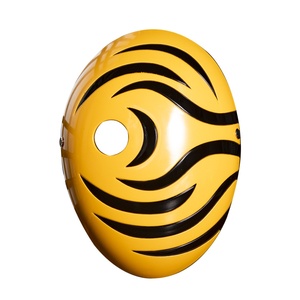 <span class=keywords><strong>Masque</strong></span> intégral de cosplay pour homme adulte, version noire, inspiré du film « <span class=keywords><strong>Obito</strong></span>/Tobi », objet de collection. - Product Image 4