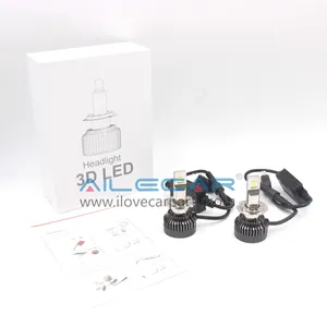 AILECAR K8M LED פנס H7 50w led פנס אוטומטי פנס נורות