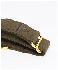 Conjunto de Collar y correa de lana de Tweed para perro, calidad superior, collar orgánico de cáñamo para mascotas, juego de correa de lujo - Product Image 4