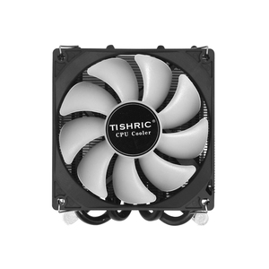 Tishric ITX พัดลมระบายความร้อนซีพียู<span class=keywords><strong>4</strong></span>ท่อความร้อน<span class=keywords><strong>4</strong></span>ขา<span class=keywords><strong>4</strong></span>ขา <span class=keywords><strong>PWM</strong></span> <span class=keywords><strong>RGB</strong></span> สำหรับ Intel LGA 1700 2011 1200 1150ตัวประมวลผล1151เย็น - Product Image 1
