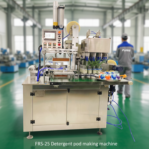 High Efficiency Electric Automatic Wrapping Liquid Sealing Laundry Detergent Capsule Making Machine PVA Film 1-5 Chambers - Product Image 5