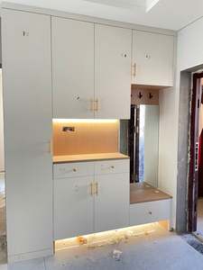 Mueble Zapatero de Madera de Diseño Moderno, Material de Madera Maciza, Tamaño Personalizado, Muebles de Salón para el Hogar y Hoteles, Protección Ambiental - Product Image 3