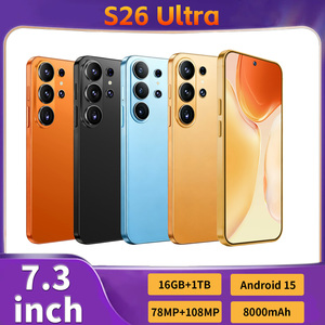 S26 Ultra 8000mAh 超大电池 5G 解锁手机 7.3 英寸高清显示屏 16GB+1TB 存储空间 108MP 摄像头 全天候待机手机 - Product Image 6