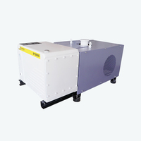 Pompa Vakum Rotary Vane Satu Tahap Bersegel Oli 630 M³/jam 220V HVAC CNC untuk Industri Kimia, Dukungan Kustomisasi OEM