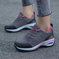 Zapatillas Deportivas al por Mayor Directo de Fábrica, Zapatillas Deportivas Colorblock para Mujer Otoño, Zapatillas Deportivas Casuales de Diseñador