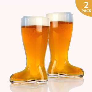 <span class=keywords><strong>Verre</strong></span> à bière personnalisé en forme de botte de football avec logo pour restaurants et fêtes - Product Image 3