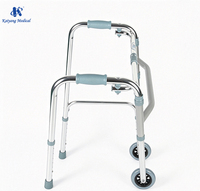 Matériel médical : Fauteuil roulant manuel léger et pliable pour les déplacements à l'aéroport et en extérieur