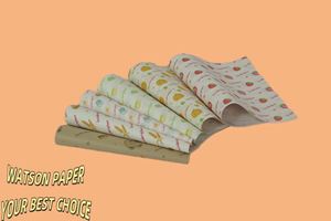 Circular Plain Virgin Hamburger Food Packaging PE Coated <b>Greaseproof</b> Waterproof Reusable Biodegradable Custom Wrapper Meat - Product Image 6