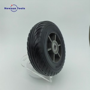 Source Factory Supplies 10 "12" 3,00-4 Rueda de plástico de espuma 260x85 Rueda de carro de vertido de poliuretano de un solo cuerpo Estado nuevo y usado - Product Image 1