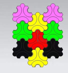 Nhà Máy bán hàng trực tiếp và thương mại nước ngoài <span class=keywords><strong>stamping</strong></span> khối bê tông khuôn paver xi măng gạch khuôn vỉa hè gạch Khuôn lát gạch - Product Image 5