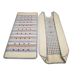 Cho Cơ Thể Detox Chakra Tinh Thể Tự Nhiên Tourmaline Photon Sóng Tắm Hơi Chăn Hồng Ngoại Xa Tắm Hơi Chăn - Product Image 1