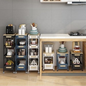 Storage Rack Sundries Holder Home Organizer <strong>Slim</strong> Space <strong>Shelf</strong> - Product Image 2