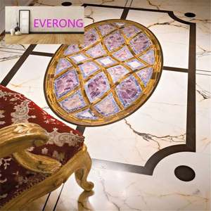 Carrelage en marbre beige crème naturel bon marché Revêtement de sol design Prix du marbre pour l'entrée de la maison <span class=keywords><strong>Allée</strong></span> du salon - Product Image 3