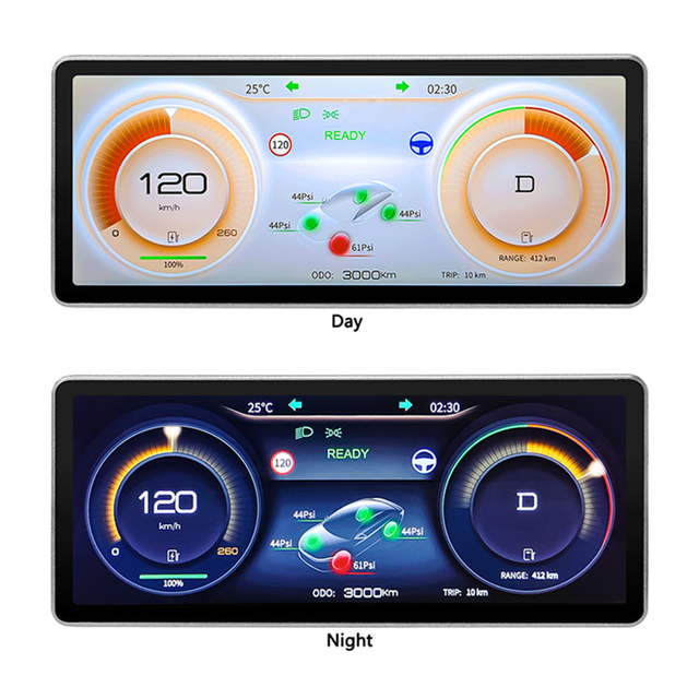 For Tesla Model 3 Y Carplay Android Auto Digital Dashboard Heads up Display  for Tesla HUD Power Speed Display