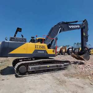 Excavatrice Volvo EC350DL d'occasion de 35 tonnes à bas prix, matériel de construction lourd d'occasion, excavatrice Volvo 350DL en stock - Product Image 1