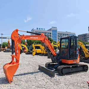 Mini pelle d'occasion à bas prix Excavatrice Hitachi ZX50 Mini pelle Hitachi ZX50U Japon importé - Product Image 4