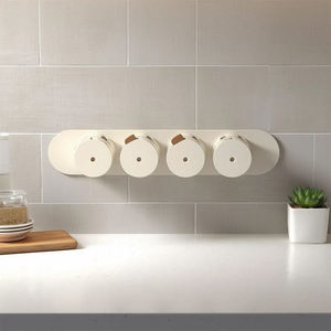 ชุดกระปุกเครื่องเทศแม่เหล็กติด<span class=keywords><strong>ผนัง</strong></span>พร้อมชั้นวางและถ้วยเก็บเครื่องปรุง - Product Image 1