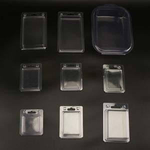 118*<span class=keywords><strong>86</strong></span>*20mm 97*<span class=keywords><strong>86</strong></span>*26mm Reciclável Transparente PET PVC Plástico Blister Embalagem Engrossado Flocagem Universal Caixa De Plástico - Product Image 1