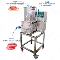 ORME Hamburger Moulding Machen Sie Jamaican Beef Meat Pie Fish Patty Maker Nugget Machine