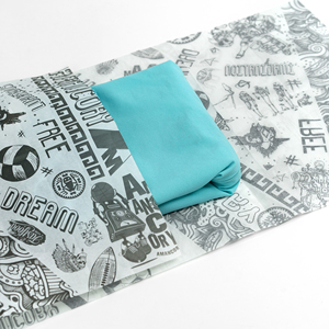 Eco Friendly Custom Logo Wrapping Tissue <b>Paper</b> <b>Thick</b> Plain Double Sided For Shoe Cosmetic Book Packaging Wrapping In Bulk - Product Image 3