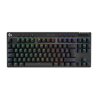 Logitech G PRO X TKL Clavier mécanique de jeu sans fil à 87 touches avec trois modes GPX E-Sports pour PC de bureau