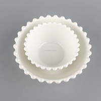Bols à salade en céramique écologique Vaisselle de restaurant et objets à offrir Plats et assiettes à motifs pour les fêtes fabriqués en Chine