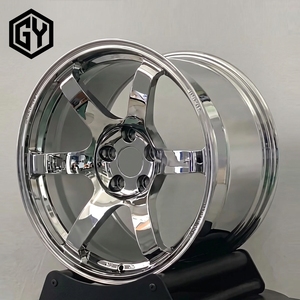 Jantes en alliage de style JDM à 6 branches, concaves profondes, de 17, 18 et <span class=keywords><strong>19</strong></span> pouces, pour Honda Civic, Nissan, Toyota - Product Image 2