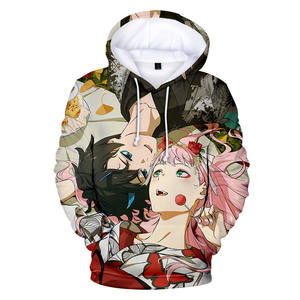 Sweat à capuche imprimé 3D <span class=keywords><strong>Anime</strong></span> fille zéro deux mode hommes femmes sweat à capuche Harajuku Cosplay Tops manteau unisexe - Product Image 4