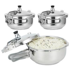 <span class=keywords><strong>Autocuiseur</strong></span> en acier inoxydable 304 pour camping en plein air avec poignée pliable, gain de place - Product Image 6