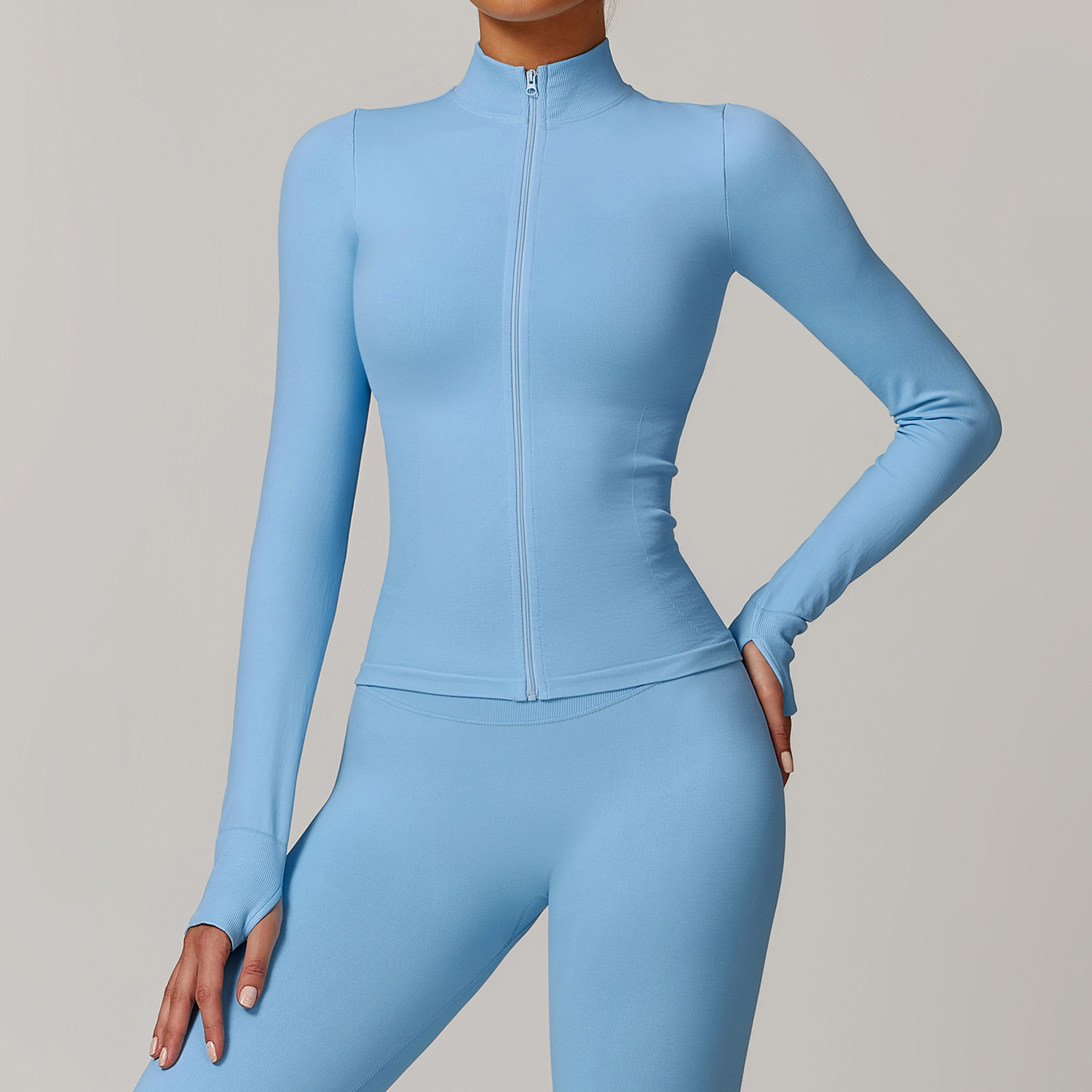 Jacket-Light Blue