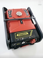 King 6KW Tragbares Benzin-Stromaggregat / EPA 4-Takt / Seilzug- und Elektrostart / 50/60Hz / Für Landwirtschaft & Bauwesen