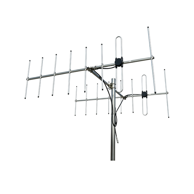 220-290MHz VHF Yagi Antenna 2 Rows 8 Elements Directional Antenna with N Female Connector