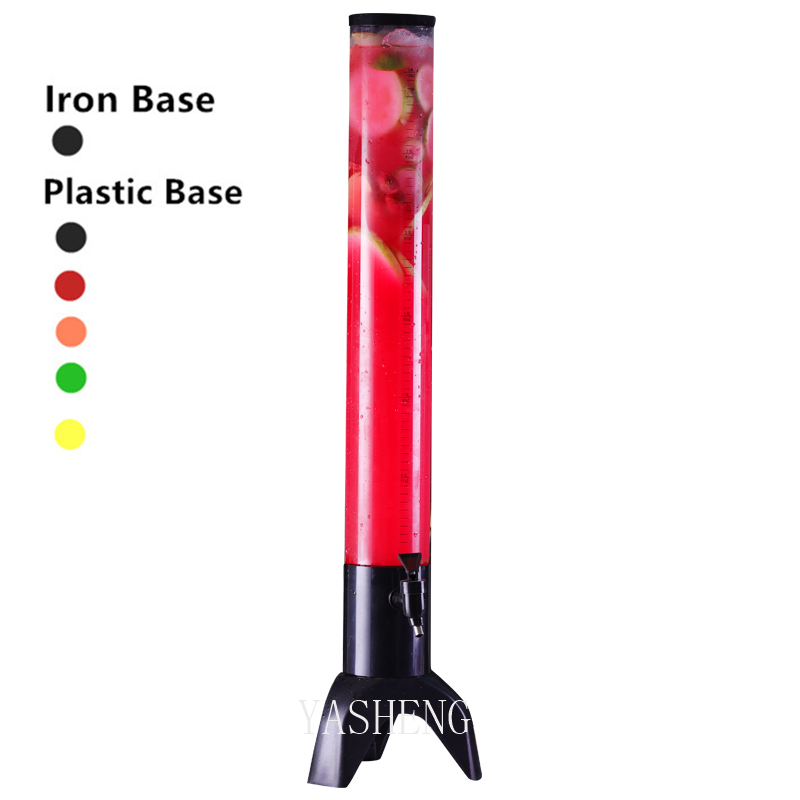 3,0 литров черного цвета для напитков, умное пиво с одним краном, диспенсер для сока, пивная башня 3 л