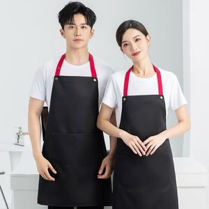 Delantal de vendedor de productos frescos verdes con logotipo personalizado para supermercado, <span class=keywords><strong>tienda</strong></span> de conveniencia, compras, <span class=keywords><strong>tienda</strong></span> de comestibles, personal de Hipermercado - Product Image 5