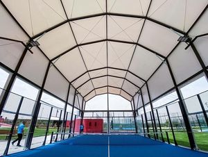 Canchas <span class=keywords><strong>de</strong></span> Pádel para interiores Logotipo personalizado profesional <span class=keywords><strong>Padel</strong></span> sintético Campo deportivo <span class=keywords><strong>Cancha</strong></span> <span class=keywords><strong>de</strong></span> tenis <span class=keywords><strong>de</strong></span> Pádel a la venta - Product Image 5
