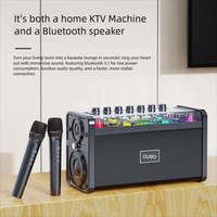 Machine de karaoké tout-en-un KTV Android pour haut-parleur 90W, grande puissance, super subwoofer extérieur, haut-parleur de scène professionnel