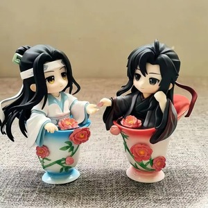 Nouvelle figurine de collection Q-Version de la série Porcelain Rhyme Flower Language <span class=keywords><strong>The</strong></span> Grandmaster of Demonic Cultivation, boîte mystère - Product Image 4