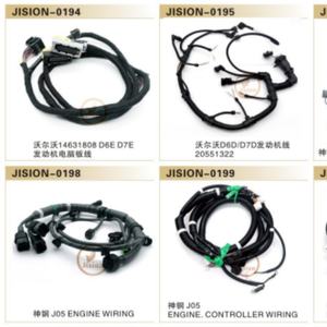 Harnais d'injecteur diesel Jision de haute qualité, adapté aux excavateurs E325D E329D, Caterpillar C7, 222-5917 520-1511 - Product Image 5