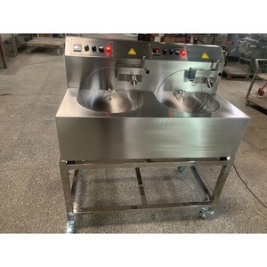 Machine à <span class=keywords><strong>chocolat</strong></span> entièrement automatique compacte 5 kg, avec cuve de fusion, tempéreuse et enrobeuse, équipement de fabrication de <span class=keywords><strong>chocolat</strong></span> - Product Image 2