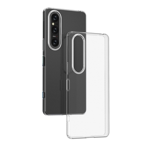 Pour <span class=keywords><strong>Xperia</strong></span> <span class=keywords><strong>1</strong></span> VI étui transparent, 2024 nouveaux produits Ultra mince mince Transparent souple TPU Gel couverture de téléphone portable pour Sony <span class=keywords><strong>Xperia</strong></span> <span class=keywords><strong>1</strong></span> VI - Product Image 1
