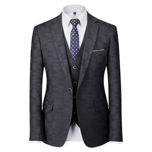 <span class=keywords><strong>Ensemble</strong></span> de <span class=keywords><strong>costume</strong></span> à <span class=keywords><strong>carreaux</strong></span> pour <span class=keywords><strong>homme</strong></span> - Veste, gilet et pantalon de <span class=keywords><strong>costume</strong></span> de qualité supérieure, <span class=keywords><strong>ensemble</strong></span> 3 pièces, Sehe Fashion - Product Image 5