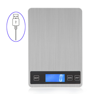 Nhà Bếp Quy Mô 5Kg 1G Thép Không Gỉ Kỹ Thuật Số Thực Phẩm Trọng Lượng Đa Chức Năng Quy Mô Trọng Lượng Quy Mô Mô Hình 825 USB Dòng - Product Image 2