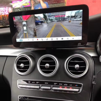 Autoradio Android avec écran de 10,25 / 12,3 pouces pour Mercedes Benz GLC Classe C W447 2016-2019 Lecteur DVD audio pour voiture