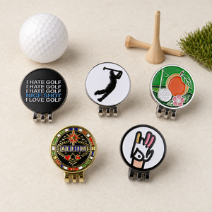 คลิปหนีบหมวกกอล์ฟ แม่เหล็กติดผนังแบบต่ำ กระเป๋าใส่ของ DIY สีตามสั่ง โลหะผสมสังกะสี พกพาสะดวก ใช้กลางแจ้งได้ - Product Image 3