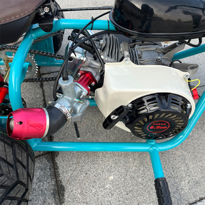 Mini moto de course à pédales personnalisée 212cc 8,5 ch 4 temps à essence, transmission par chaîne, karting tout-terrain pour adultes - Product Image 4