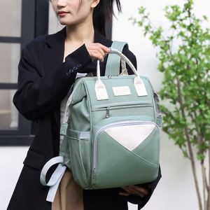 Portable Outdoor Mommy Backpack Large Capacity Baby Diaper Supplies <b>Storage</b> Bag - Product Image 5