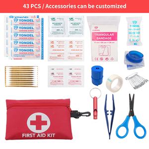 Mini trousse de premiers soins-Petite trousse médicale de premiers soins pour voiture, maison, bureau, voyage, camping, sport, extérieur, trousse d'urgence scolaire - Product Image 6
