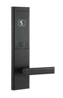 Cerradura Inteligente de Seguridad para Hotel, de Aleación de Aluminio, con Llave Mecánica RFID, Desbloqueo con Tarjeta de Memoria, Compatible con Sistemas de Gestión Hotelera