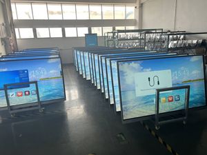 65 75 86 98 pouces équipement de réunion 4K android OS signalisation numérique Wifi6 carte intelligente numérique interactive pour l'enseignement à l'école - Product Image 2