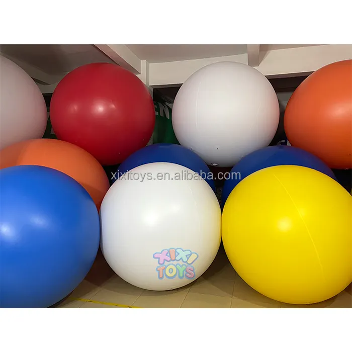 inflatable sky floating helium balloons,airtight PVC Inflatable hanging LED spheres for events,party and festival decorations